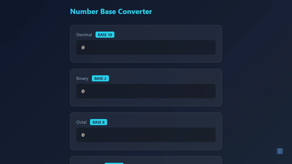 Base Converter preview