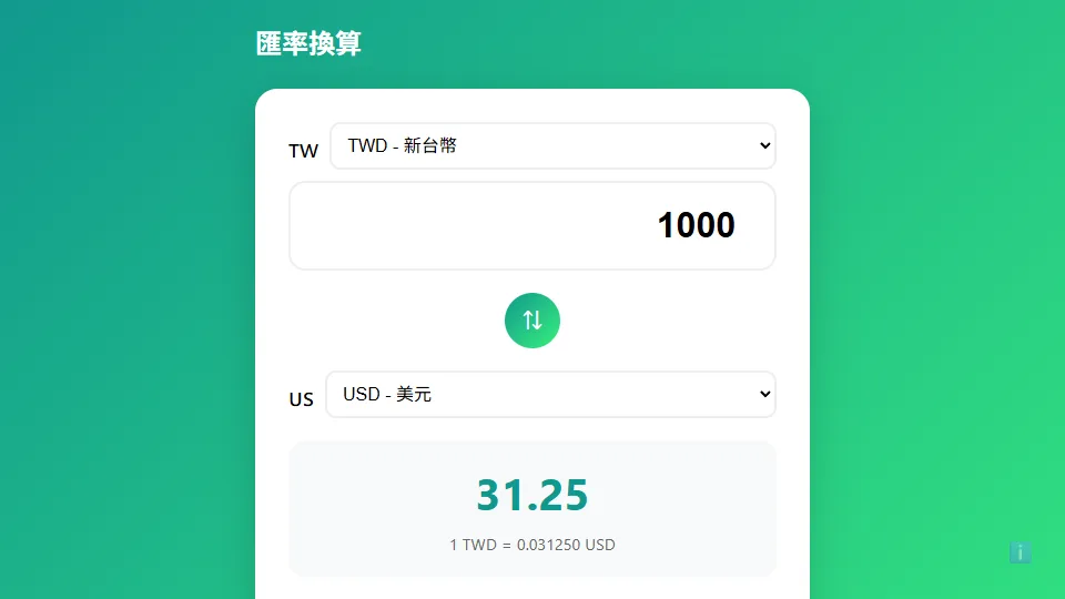 Currency Converter preview