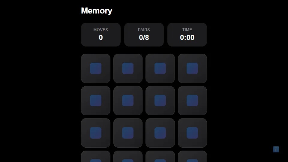 Memory Match preview