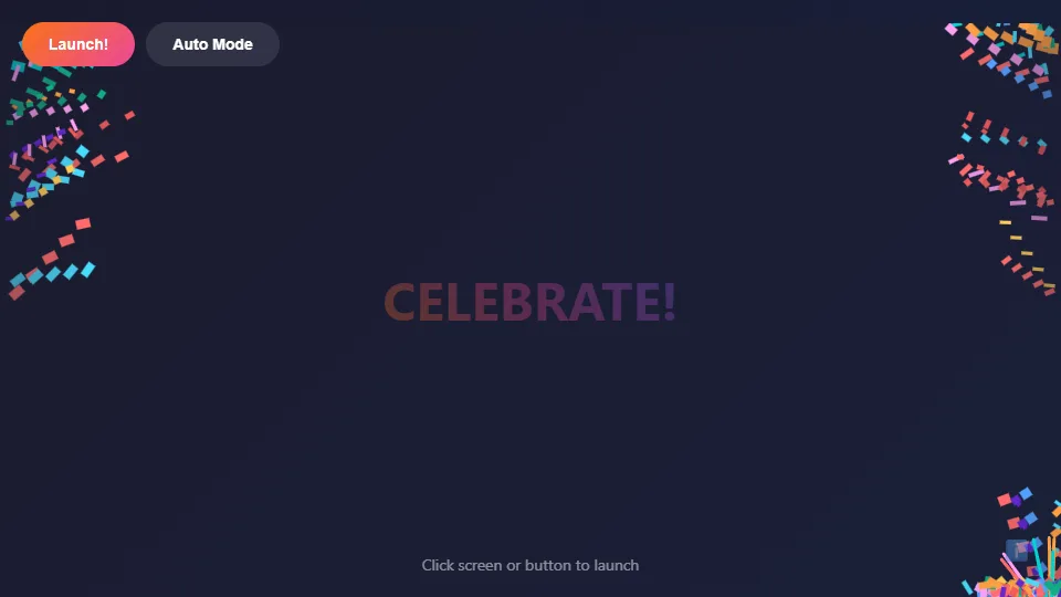 Confetti preview