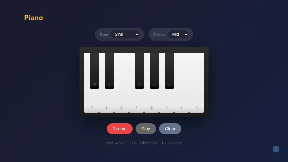 Piano preview