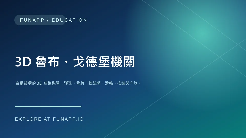 3D 魯布・戈德堡機關 preview