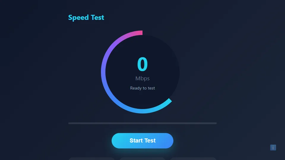 Speed Test preview