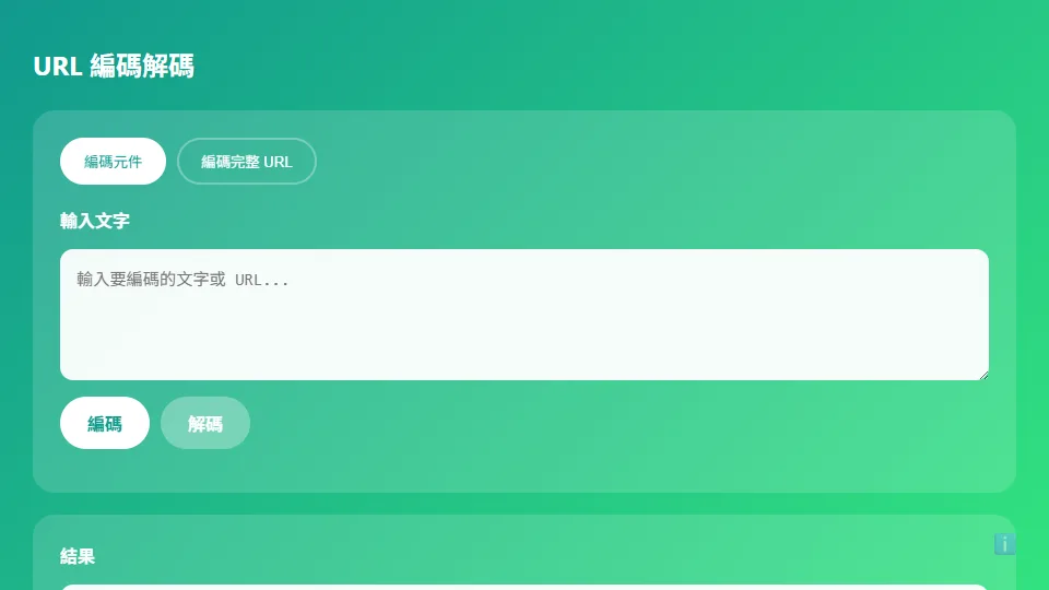 URL Encoder preview