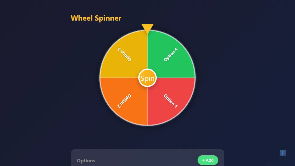 Random Wheel Spinner preview